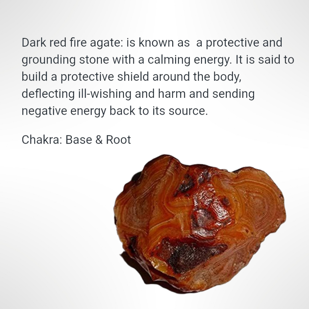 Fire agate benefits deals