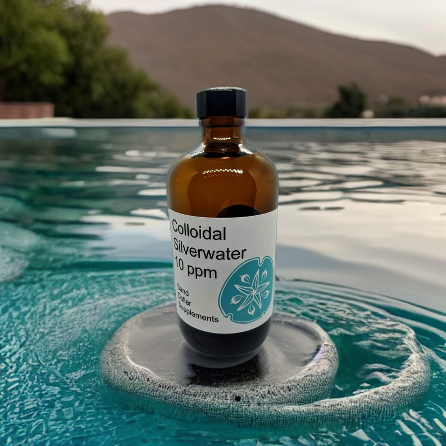 8oz Colloidal Silver water – Echo of a Stone