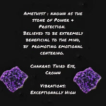 Load image into Gallery viewer, Copper wrapped, Snowflake obsidian &amp; Amethyst, Pendant