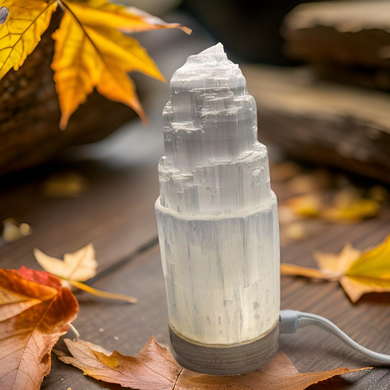 Selenite Lamp