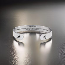 Load image into Gallery viewer, Hidden Inspirational Bracelet - Phoenix