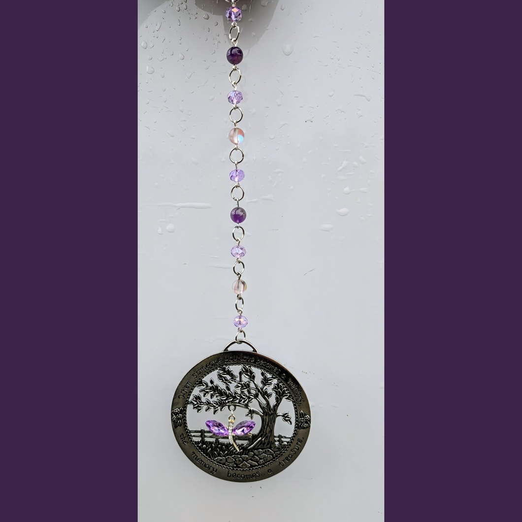 Tree of life - Memorial - Dragonfly - Sun catcher