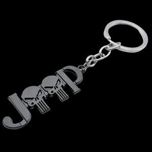 Jeep - Skull- Keychain