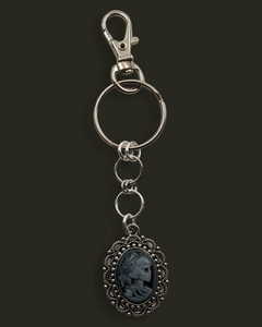 Keychain - Skull Cameo