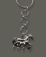 Load image into Gallery viewer, Keychain - Mother &amp; Baby horse