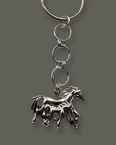 Keychain - Mother & Baby horse