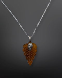 Leaf Agate - Necklace