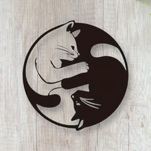 Load image into Gallery viewer, Yin- Yang kitty - Steel Art