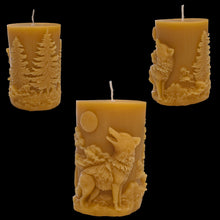Load image into Gallery viewer, Full Moon Wolf Echoes - Wolf - Candle