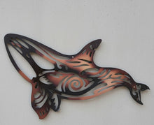 Load image into Gallery viewer, Orca  - The Spirit of the Salish Sea - Metal Art