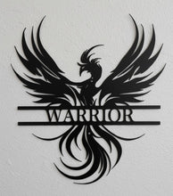 Load image into Gallery viewer, The Ashborn Aegis - Phoenix - Metal Art