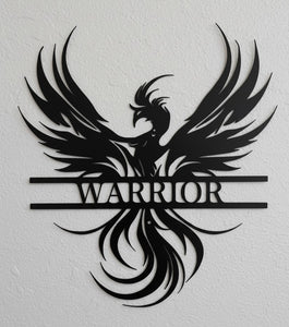 The Ashborn Aegis - Phoenix - Metal Art