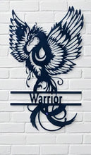 Load image into Gallery viewer, A beacon of Resilience - Phoenix - Warrior - Metal Art