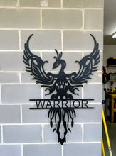Load image into Gallery viewer, Ashes to Glory - Phoenix - Warrior - Metal Art