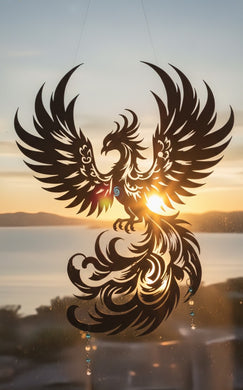 The Rising Spirit - Phoenix - Sun Catcher