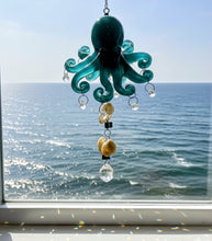 Load image into Gallery viewer, Seaborn Prism - Octopus chandelier - Sun Catcher