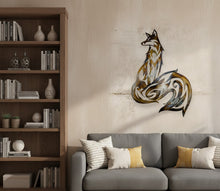Load image into Gallery viewer, Forest Guardian - Fox - Metal wall Art