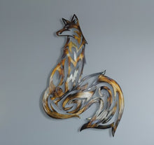 Load image into Gallery viewer, Forest Guardian - Fox - Metal wall Art