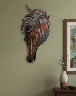 The Brazen Stallion - Horse - Metal Art - DOES NOT SHIP PICK UP ONLY