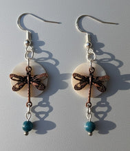 Load image into Gallery viewer, Dragonfly - Angel&#39;s Whisper - Earrings