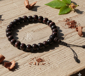 Rosewood Mala - Bracelet - Nepal