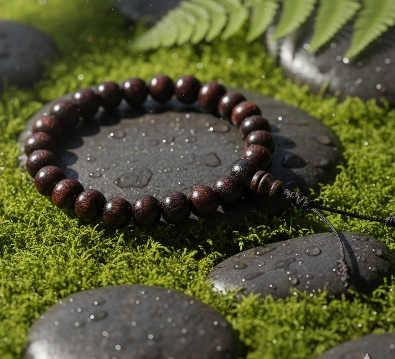 Rosewood Mala - Bracelet - Nepal