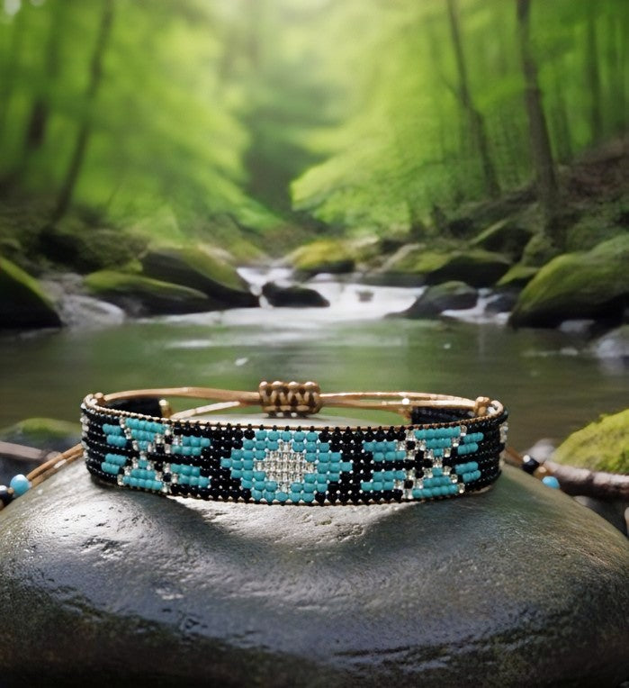 Midnight Oasis - Beaded - Bracelet