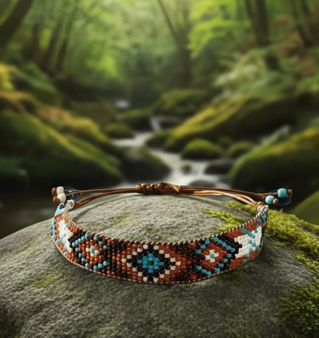 Earth & Sky - Beaded -  Bracelet