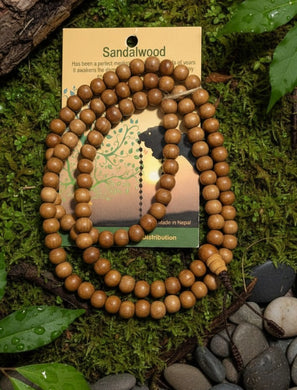 Sandalwood - Mala- Necklace