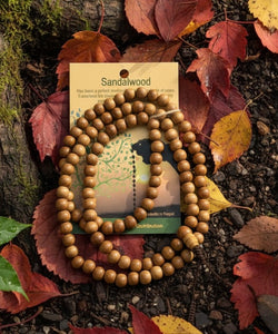 Sandalwood - Mala- Necklace