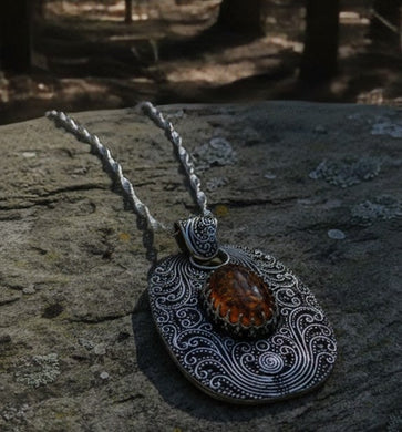 The Amber Solstice - Necklace