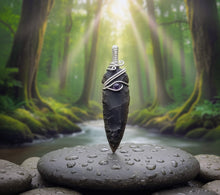 Load image into Gallery viewer, Sorrow&#39;s Embrace - Arrowhead - Apache Tear