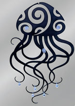 Load image into Gallery viewer, The Ethereal Navigator - Jellyfish - Metal Art - Sun catcher