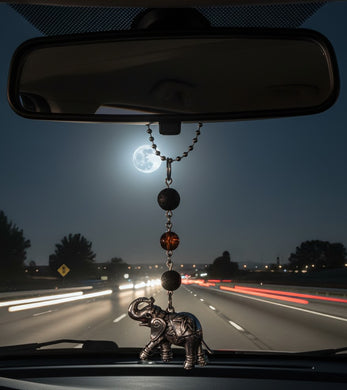 The Wanderer's -Elephant - Amber - Rear view mirror