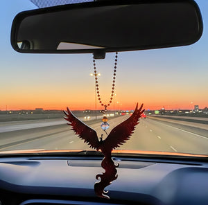 Aura Phoenix - Rear view mirror hanger