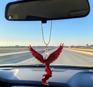 Aura Phoenix - Rear view mirror hanger