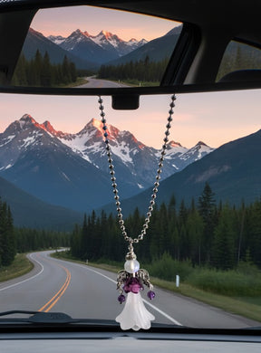 The Journey Angel - Rear view mirror