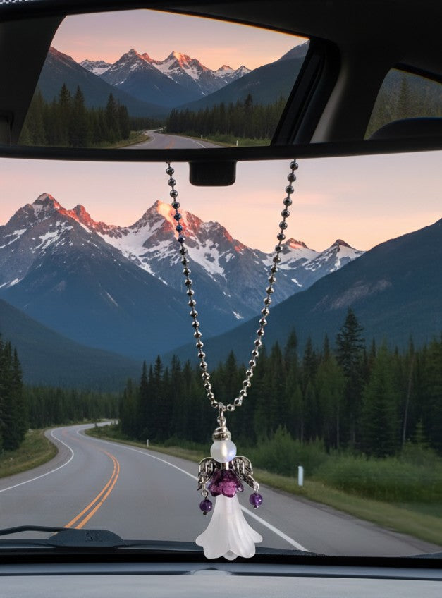The Journey Angel - Rear view mirror