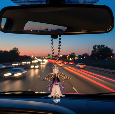 The Journey Angel - Rear view mirror