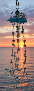 Deep Blue Dream - Octopus - Jellyfish - Sun Catcher