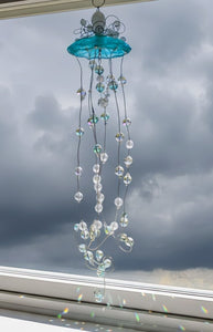 Deep Blue Dream - Octopus - Jellyfish - Sun Catcher