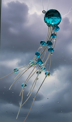 Coastal Dreamer - Jellyfish - Sun Catcher