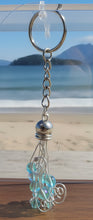 Load image into Gallery viewer, Aqua Swirl - Jellyfish - Keychain