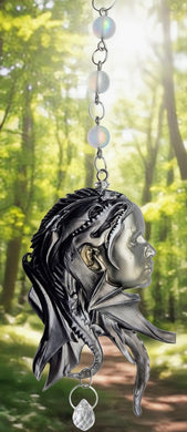 The Dragon Within - Warrior Woman - Sun Catcher