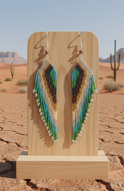 Desert Sunset - Beaded - Earrings