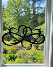 Load image into Gallery viewer, Infinity Zoisite Heart - Sun catcher