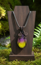 Load image into Gallery viewer, The Harmony Necklace: Dual-Tone Ametrine and Oxidized Copper