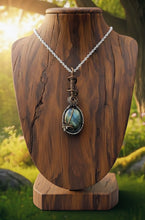 Load image into Gallery viewer, The Island Amulet - Labradorite - Necklace