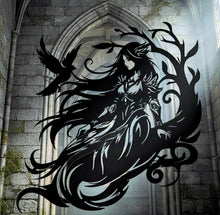 Load image into Gallery viewer, Gothic - Lycanthropic Serenity - Metal Art