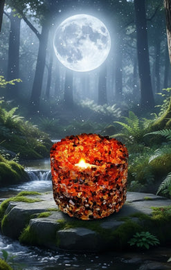 The Ember of Brazil - Carnelian - Candle holder